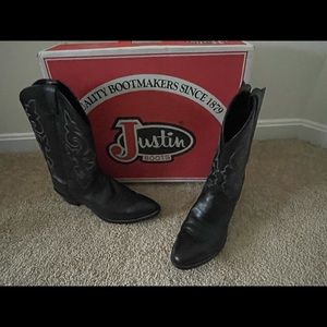 Men’s leather Cowboy boots